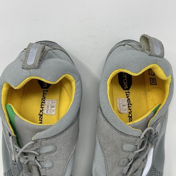 Vibram FiveFingers Bikila LS Barefoot Running Shoes Mens 10.5 - 11 EU 44 Gray - Picture 9 of 16